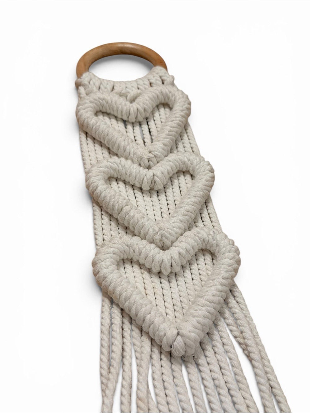Boho Heart Macrame Decor Bundle - Picture 4 of 5